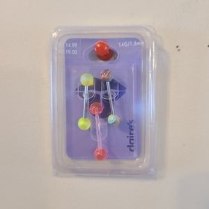 *Extra 50%OFF NWT 3 Tongue Piercings